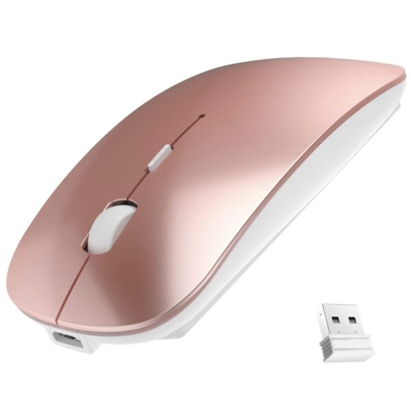 Rechargeable Slim, Wireless + Bluetooth Mouse