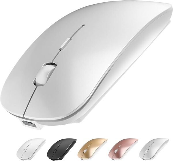 Rechargeable Slim, Wireless + Bluetooth Mouse